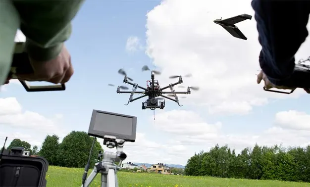 drone for spiral data collection