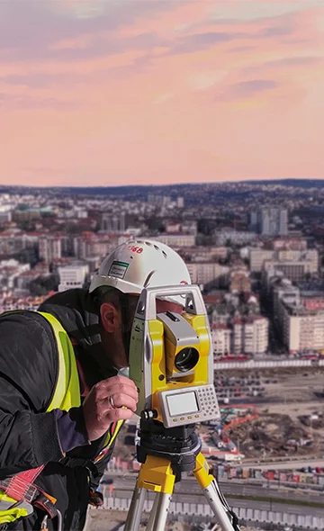 Conventional topographic survey services