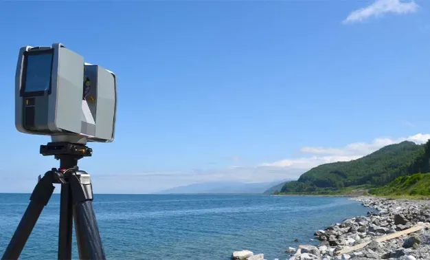 terrestrial laser collecting data